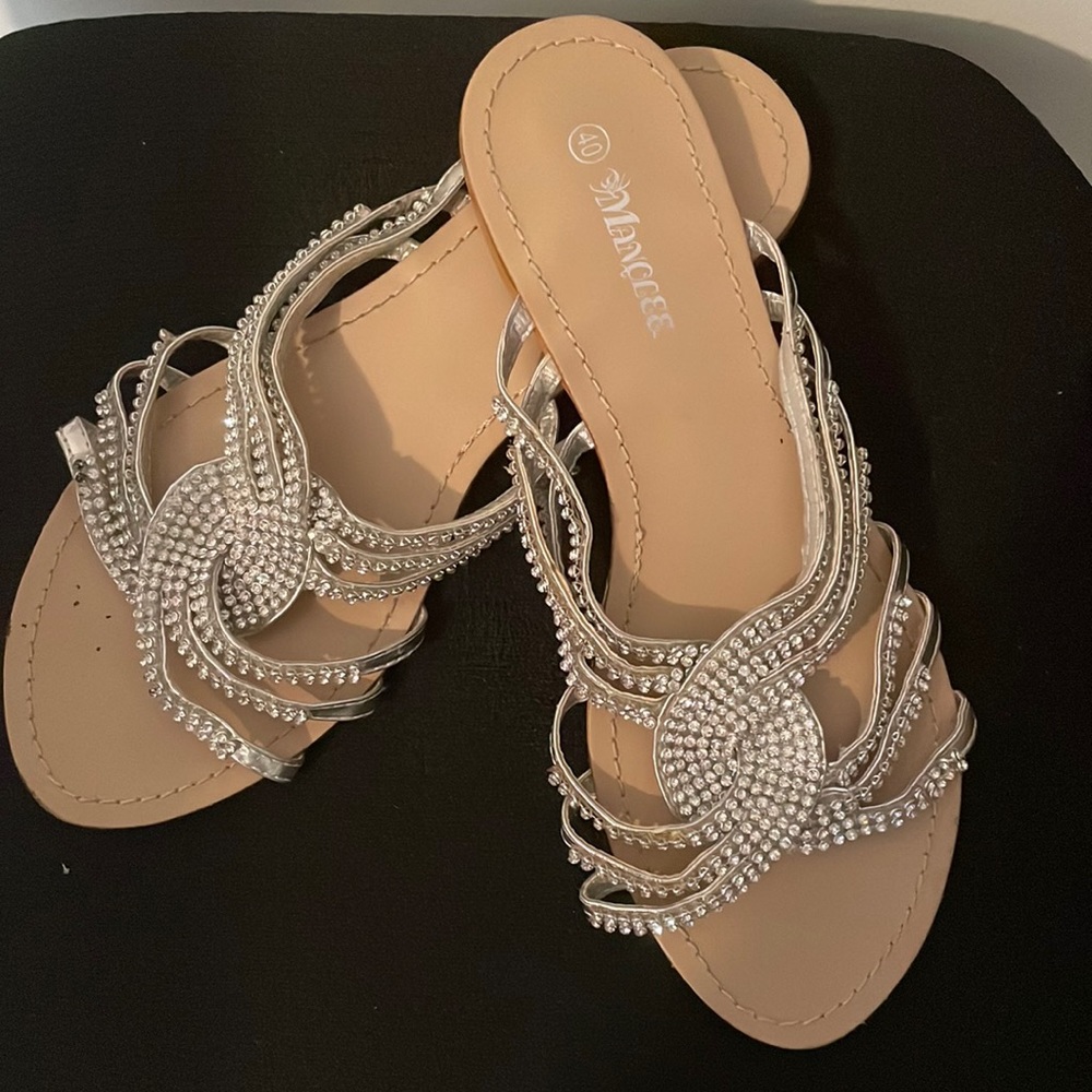 Beaded sandals